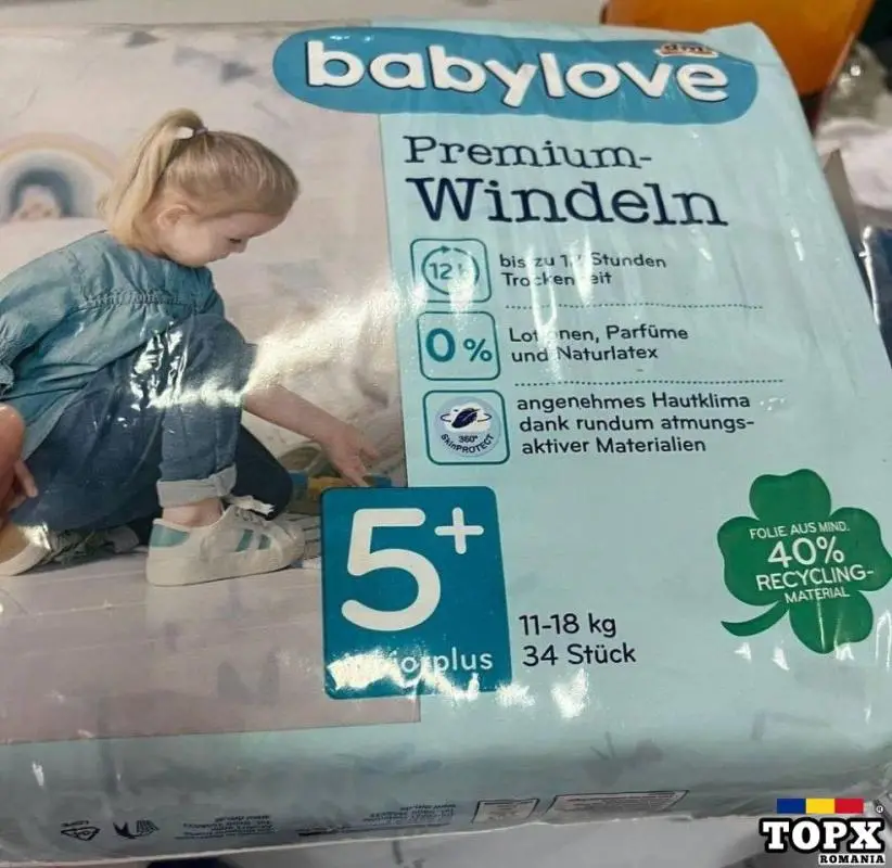 Vand Pampersi "Babylove Premium" si "Libero Up & Go" la prețuri avantajoase