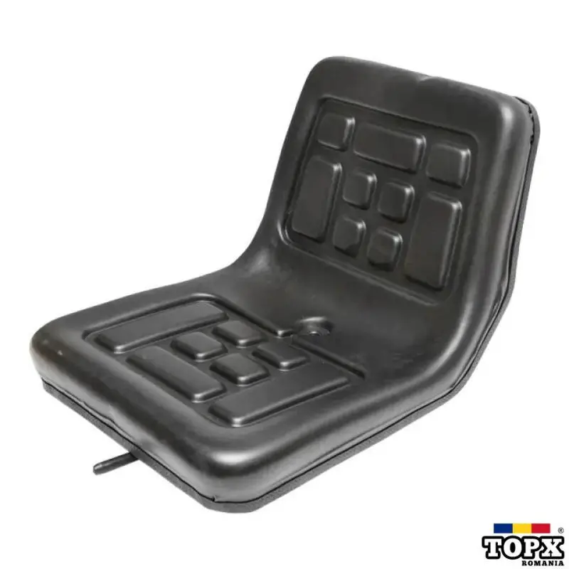 Scaun pentru motostivuitor cu șină de reglare