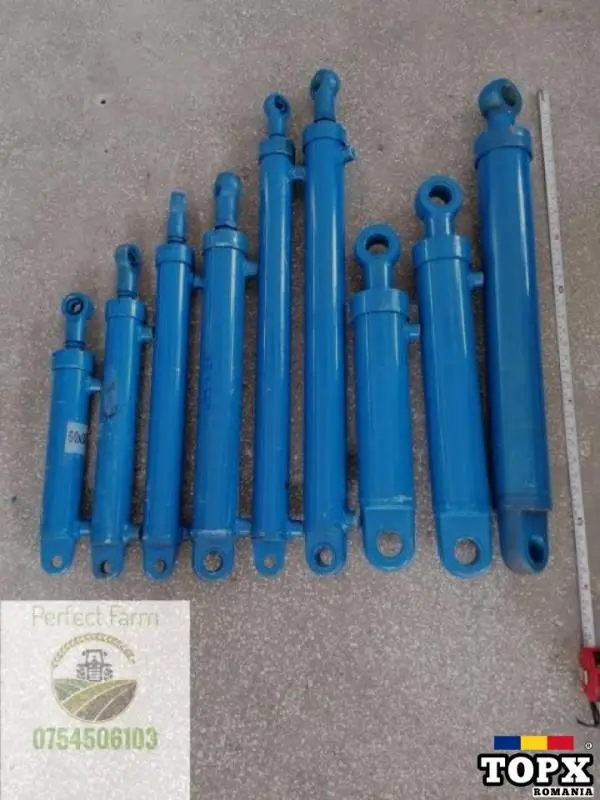 Cilindru hidraulic directie presa macara basculare cupa spargator lemn