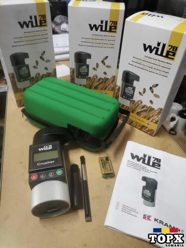 Umidometru cereale Wile 78 cu macinare Limba Romana