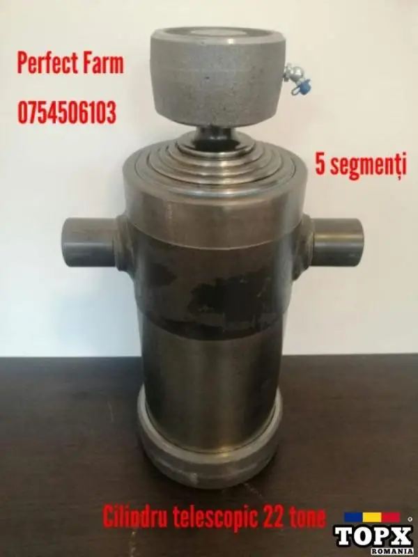 Cilindru Remorca Telescopic 5 Segmenti 16 Tone