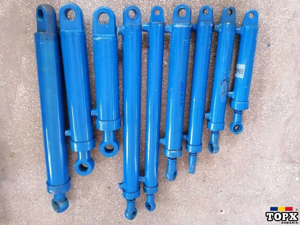 Cilindru hidraulic directie presa macara basculare cupa spargator lemn