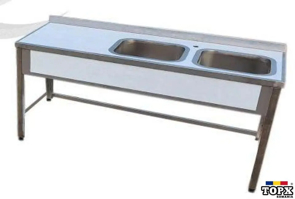 SPALATOR inox 1 cuva / SPALATOR inox 2-3-4-5 Cuve / SPALATOARE Stoc / HORECA BUCURESTI - 7