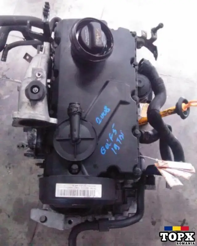Motor Volkswagen Golf 5 1 9 Tdi An Fabr 2007 Tip Motor Bkc