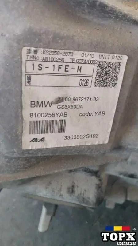 Cutie viteze BMW 2.0D GS6X60DA-YAB