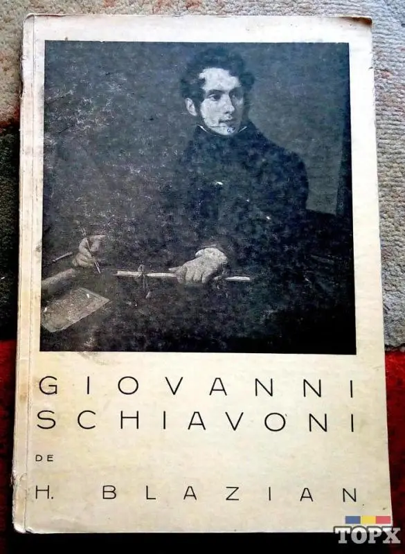 Giovanni Schiavoni, H. Blazian Dedicatie si autograf, 1939