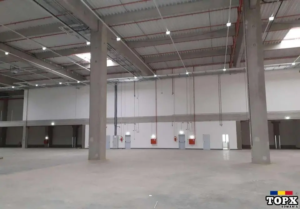 De închiriat - Hale logistice si industriale clasa A, supr 1000 mp la 70000 mp
