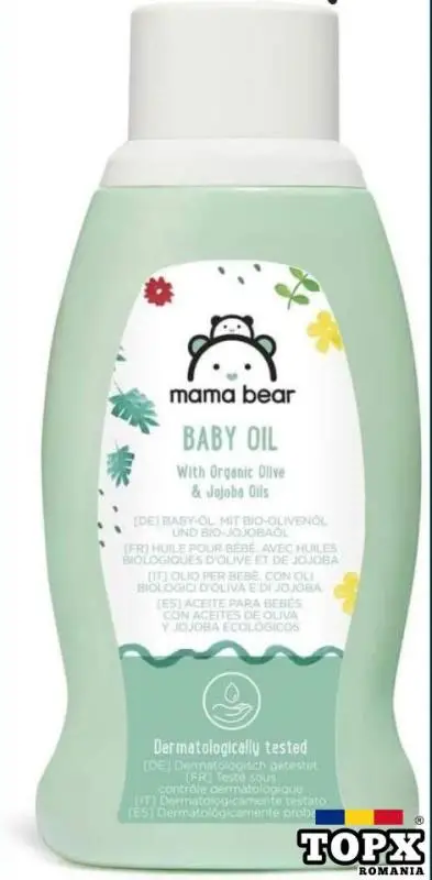 Ulei de corp pt bebelusi  Mama Bear  3+1gratis pret /set de 4 bc