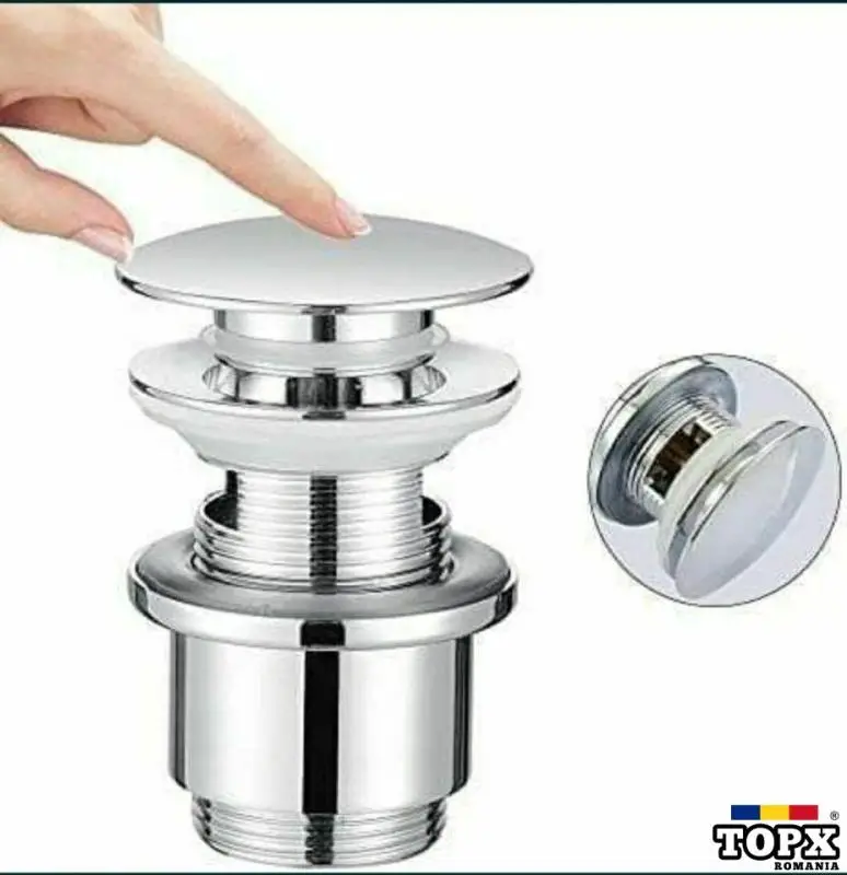 Supapă de scurgere universala