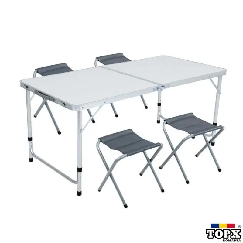 Set turistic AGIS: masa + 4 scaune