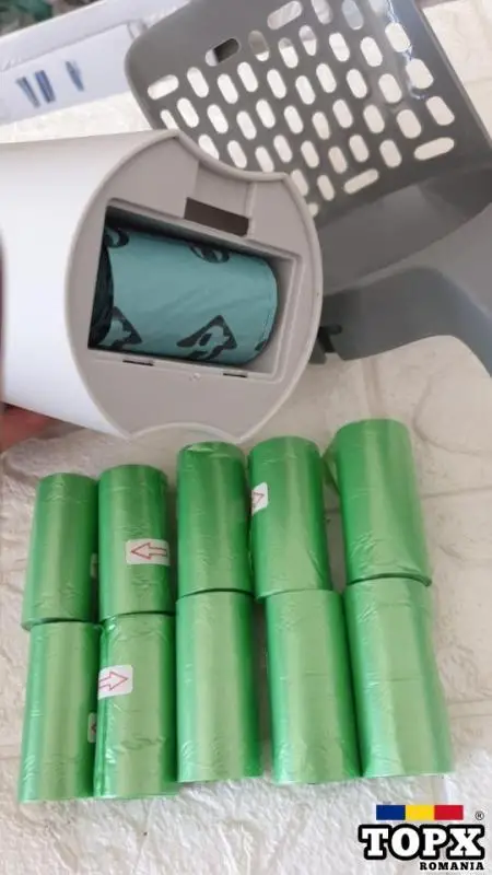 Lopătică pentru litieră+11 role pungi - 3