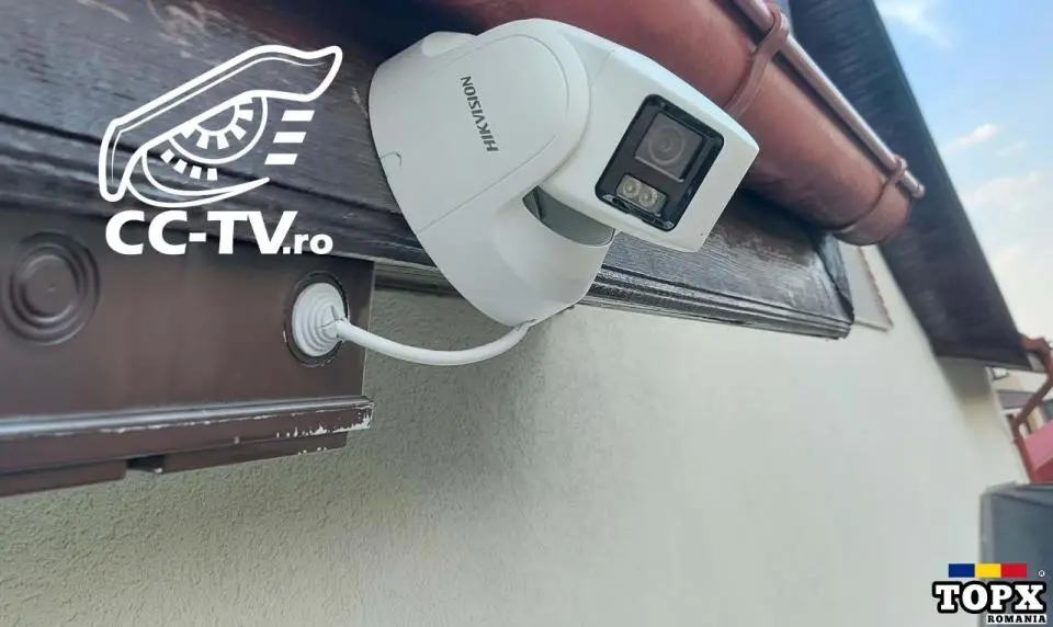 Montaj Sistem Complect Supraveghere 4 Camere 5 MP