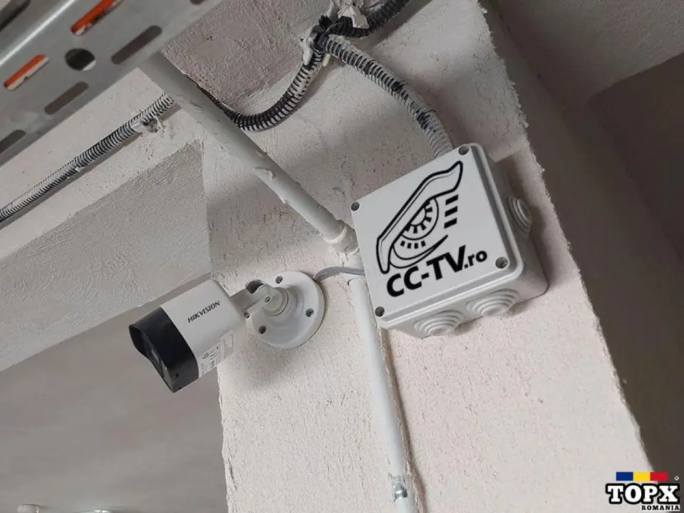 Montaj Sistem Complect Supraveghere 4 Camere 5 MP