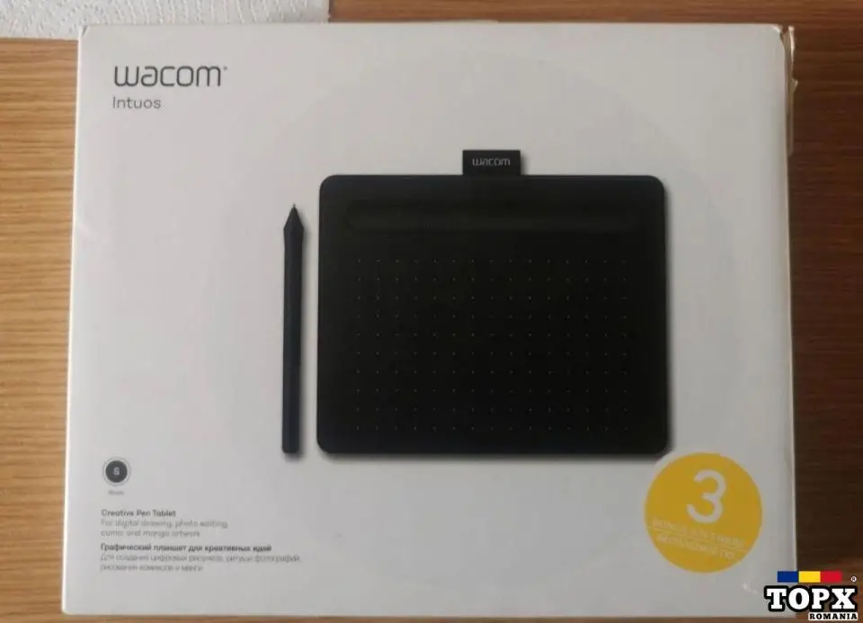 Tabletă grafică WACOM INTUOS S BLACK