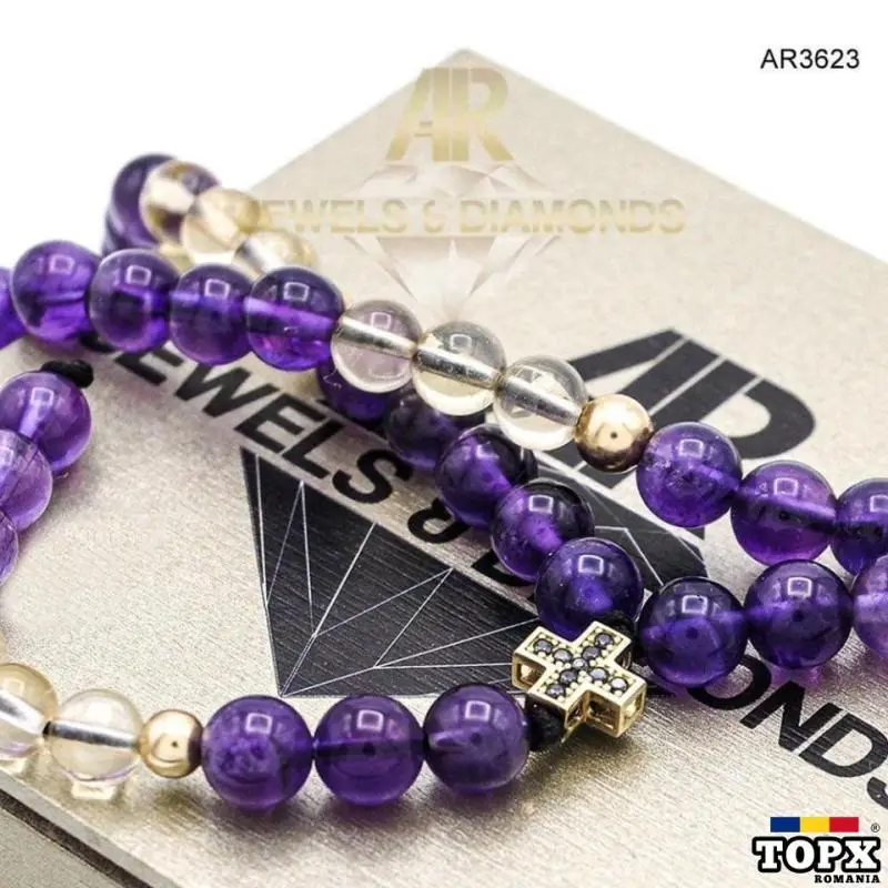 Rozariu Lant Colier Aur 14 K model nou ARJEWELS(AR3623) - 3