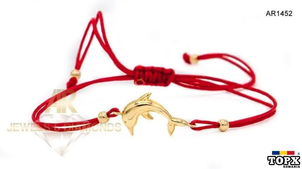 Bratara AUR 14 K UNISEX pentru copii sau nou nascuti AR1452