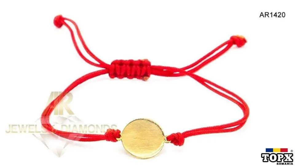 Bratara AUR 14 K pentru copii sau nou nascuti AR(1420)