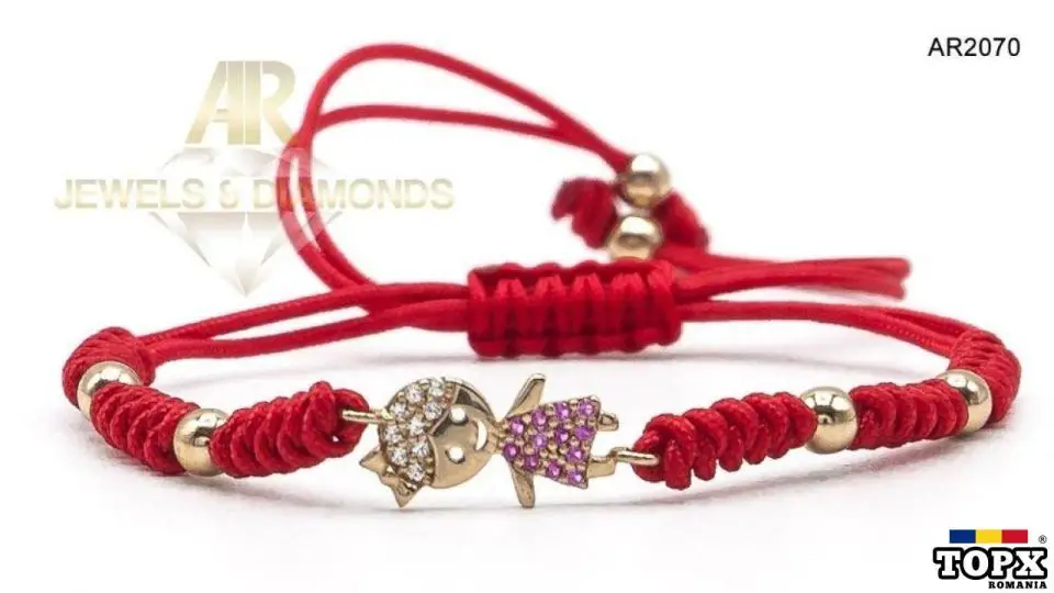 Bratara AUR 14 K UNISEX pentru copii sau nou nascuti AR2070