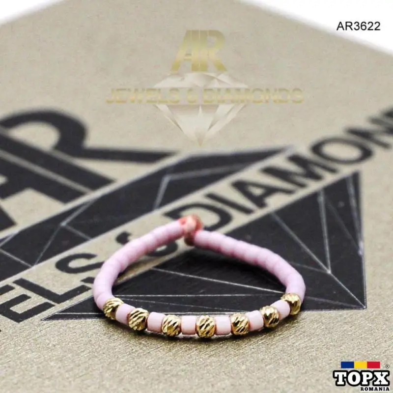 Inel Aur cu snur model nou ARJEWELS AR3622