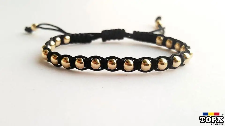 Vand bratara AUR 14 K 3.20 gr model deosebit ARJEWELS&DIAMONDS