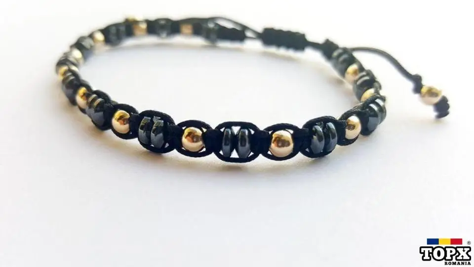 Vand bratara AUR 14 K 1.8 gr model deosebit AR JEWELS reglabil