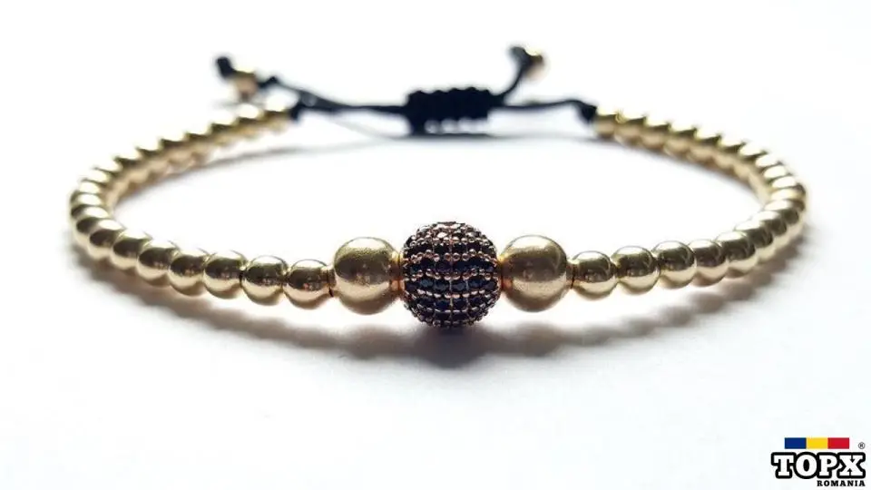 Vand bratara AUR 14 K 7.76 gr model deosebit ARJEWELS&DIAMONDS