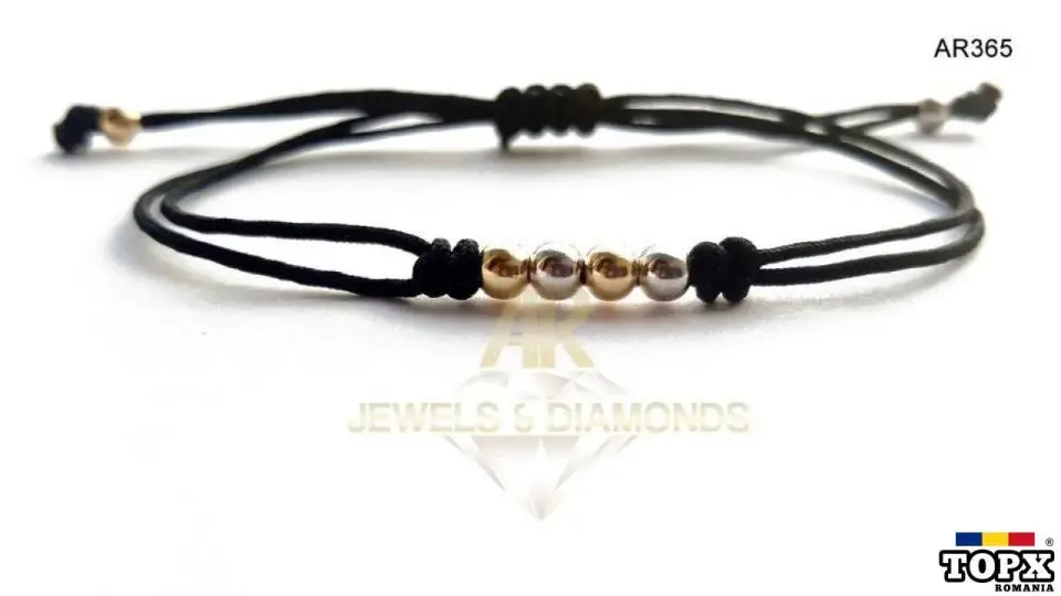 Bratara Aur 14 K nou nascuti pentru copii/adulti ARJEWELS (AR365)