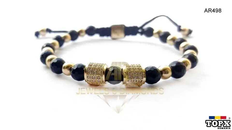 Vand bratara AUR 14 K 6.88 gr model nou deosebit AR JEWELS(AR498)