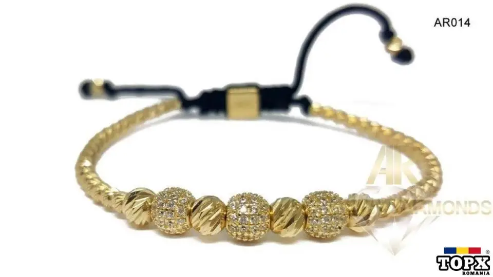 Bratara AUR 14 K 5.77 Gr model nou ARJEWELS(AR014)