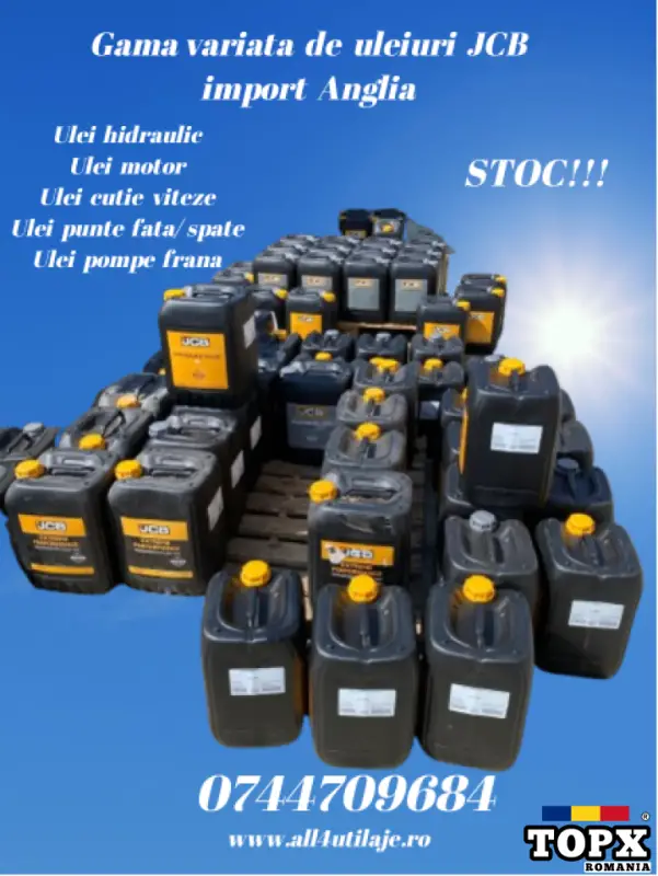 Ulei original jcb 3cx 4cx ulei producator 3cx 4cx filtre 3cx 4cx jcb