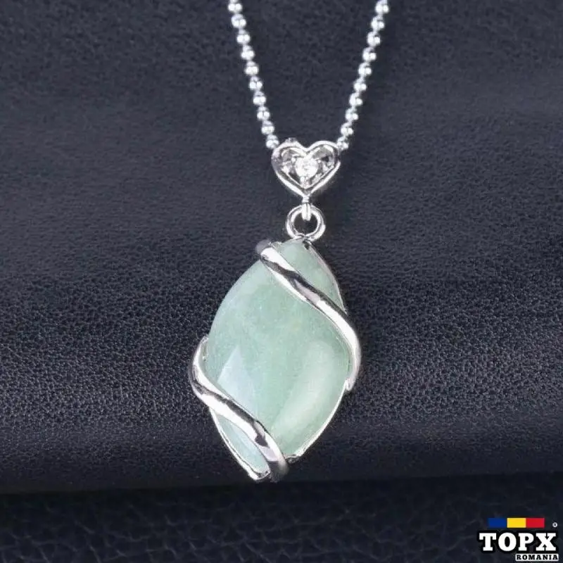 Pandantiv aventurin oval