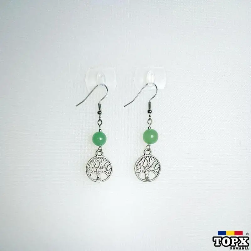 Cercei copacul vietii aventurin