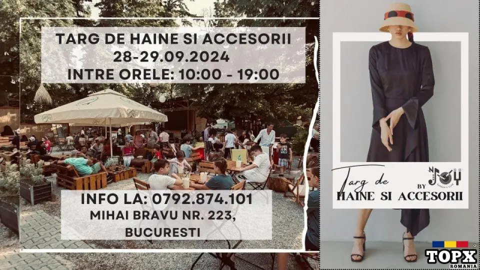 Târg de Haine si Accesorii by nJOY Garden & Club