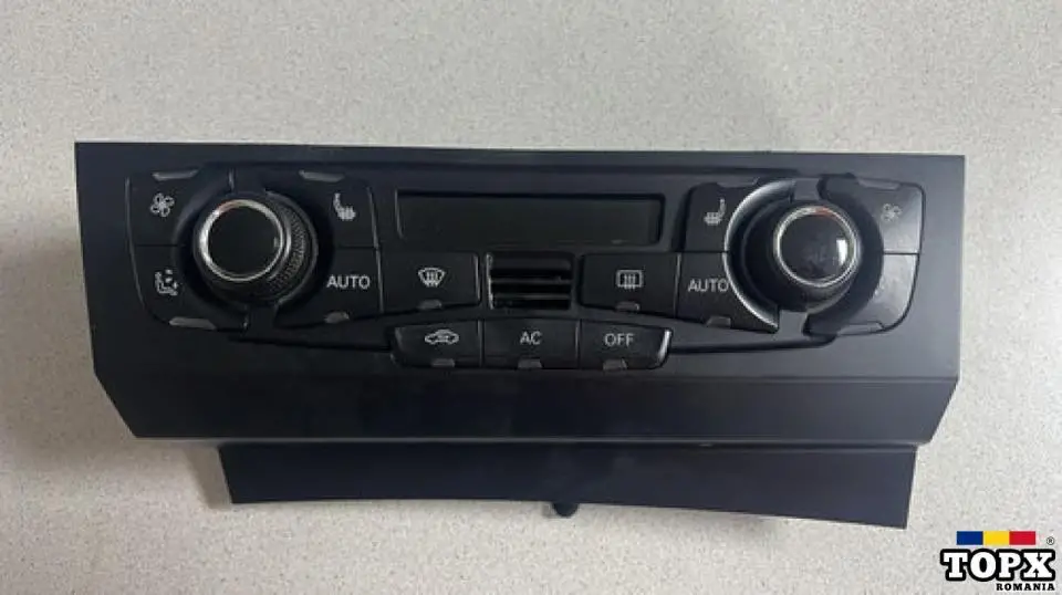PANOU COMANDA CLIMA / CLIMATRONIC CU INCALZIRE IN SCAUNE AUDI A5 COUPE 2011 COD 8T2 820 043 AG / 8T2