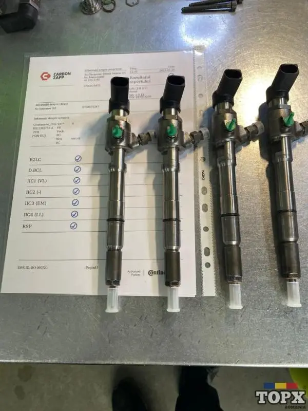 Reconditionare injectoare CAYC 1.6 tdi - Skoda Fabia, Octavia, Rapid, Superb, Yeti