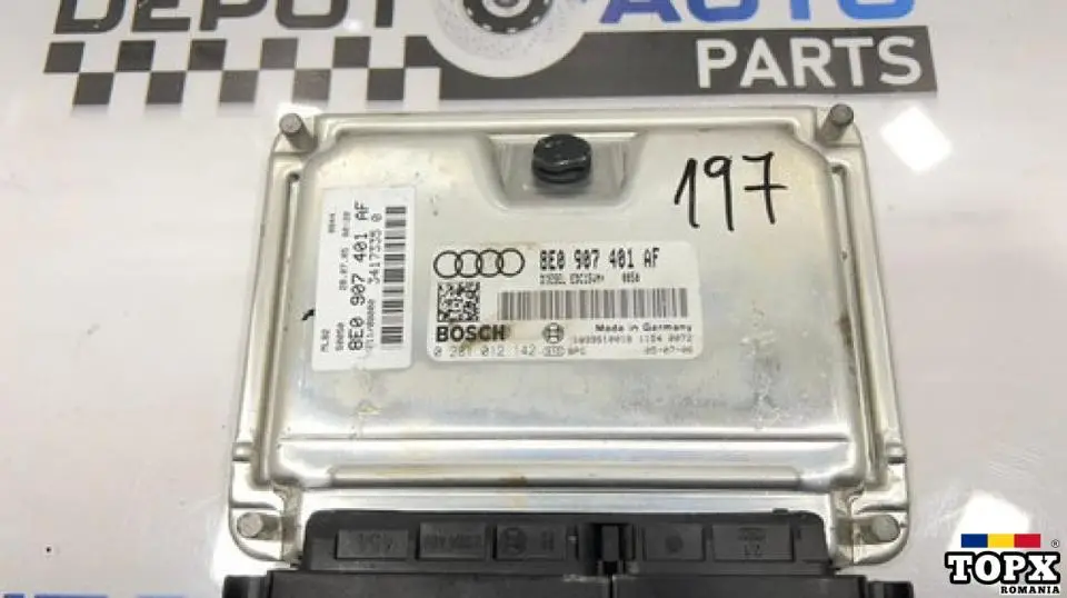 Calculator motor Ecu Audi A4 B7 2.5 tdi BDG cod 8E0 907 401 AF / cod BOSCH 0 281 012 142