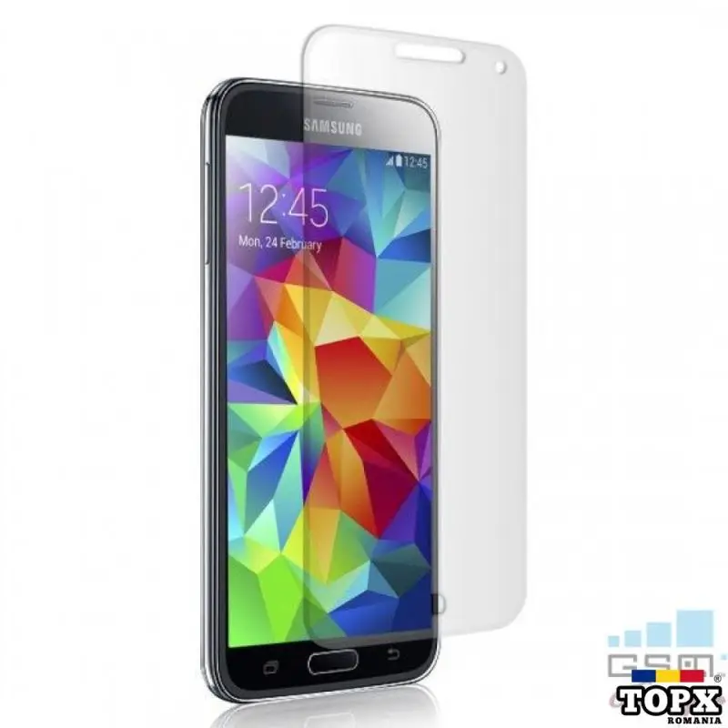 Geam De Protectie Samsung Galaxy S5 Premium Tempered