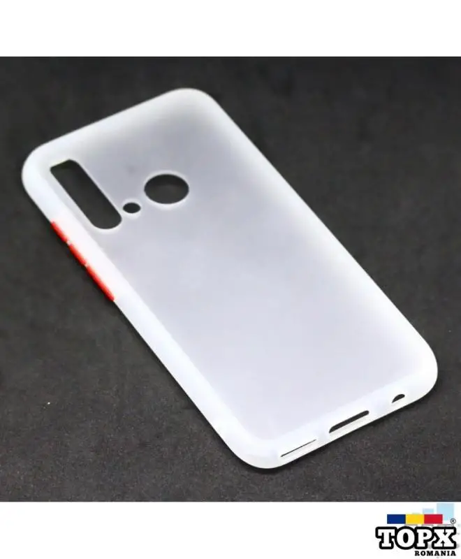 Husa Soft Touch Samsung Galaxy A20s, A207 Alba